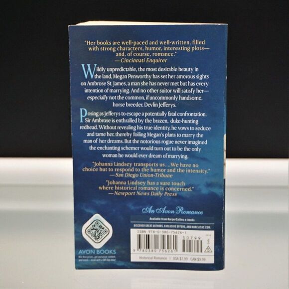 Man of My Dreams By Johanna Lindsey 1992 Avon Books Paperback - Picture 3 of 6